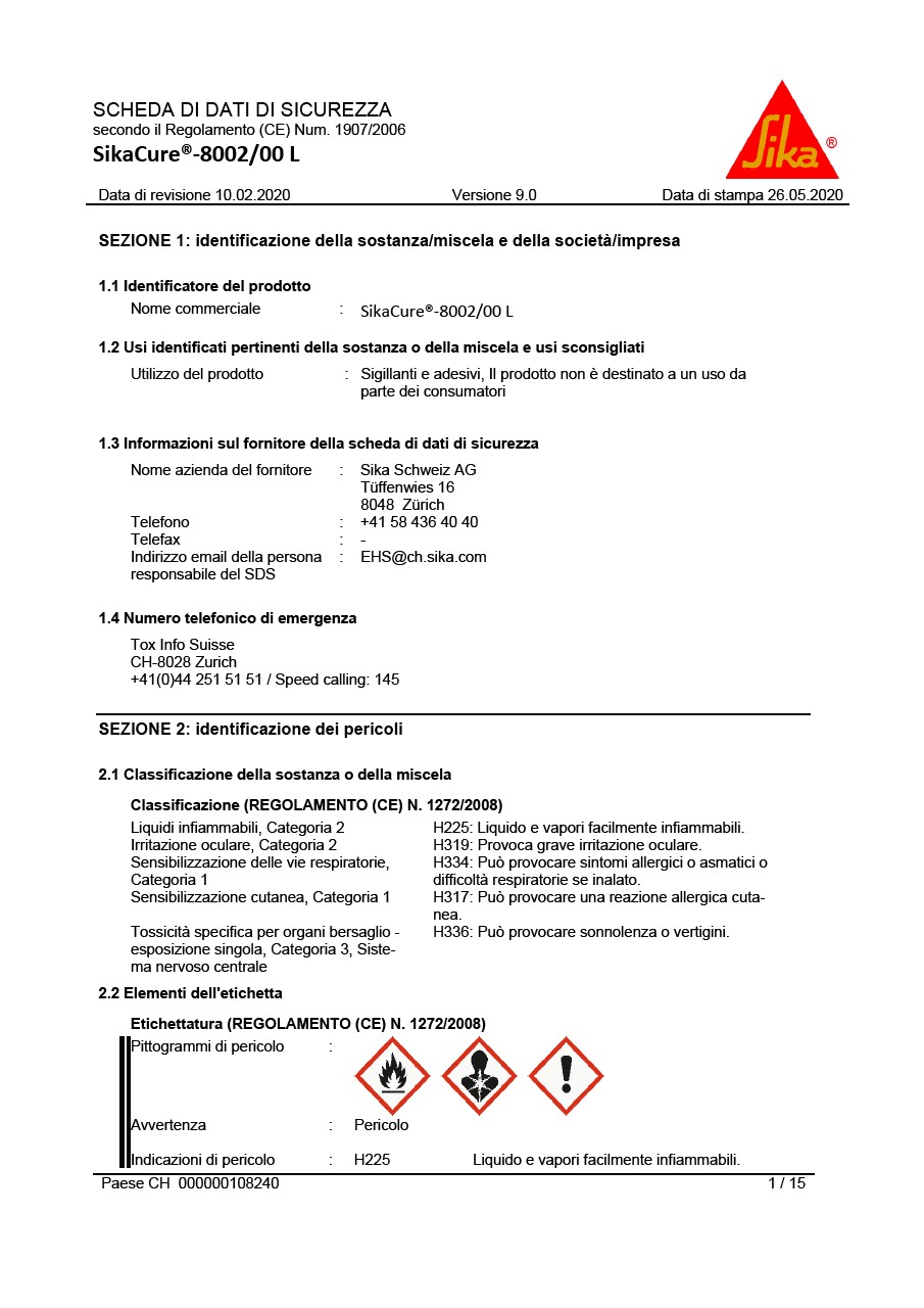 SikaCure®‐8002/00 L