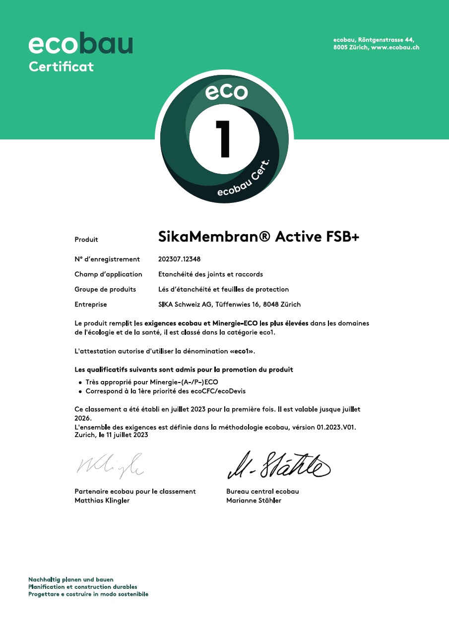 SikaMembran® Active FSB+