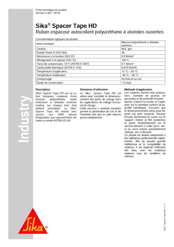 Sika Spacer Tape HD
