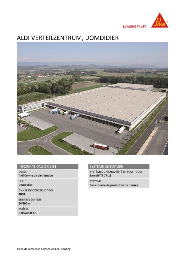 ALDI Verteilzentrum, Domdidier