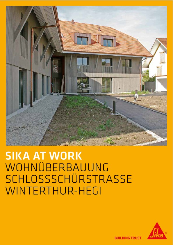 Wohnüberbauung Schlossschürstrasse Winterthur