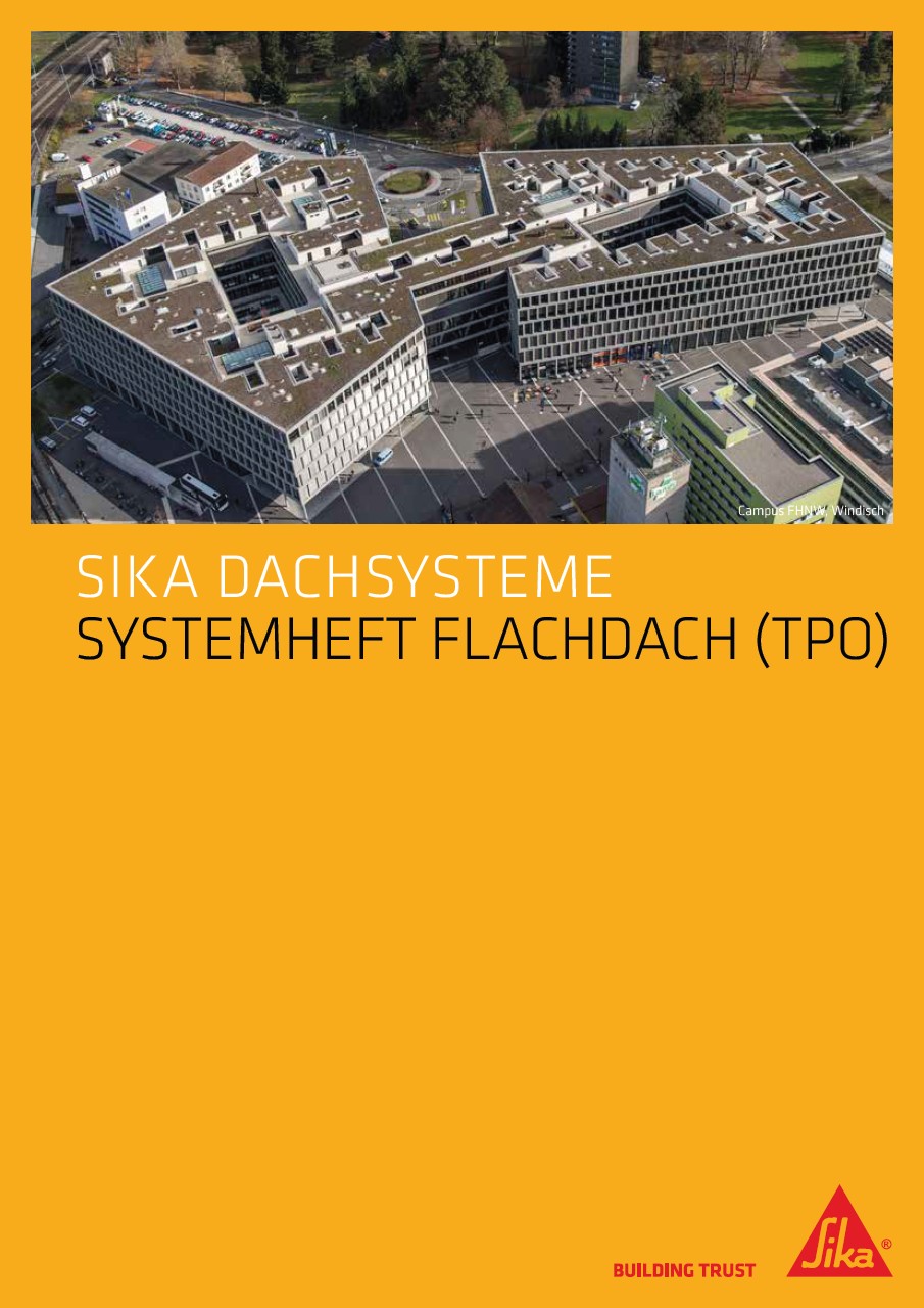 Systemheft Flachdach (TPO)