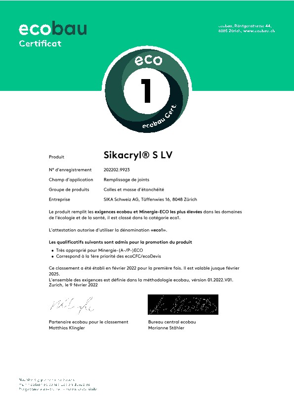 Sikacryl® S LV