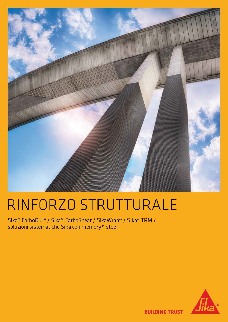 Rinforzo di strutture portanti - Sika®CarboDur® e SikaWrap®