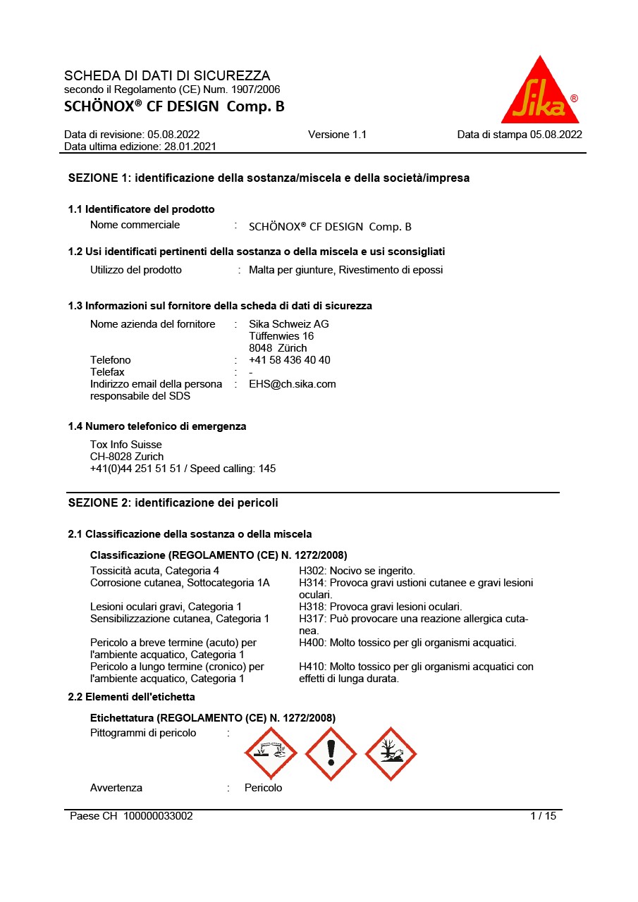 SCHÖNOX® CF DESIGN (B)