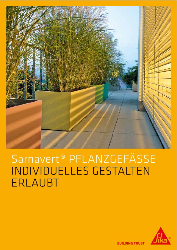 Sarnavert Pflanzgefässe
