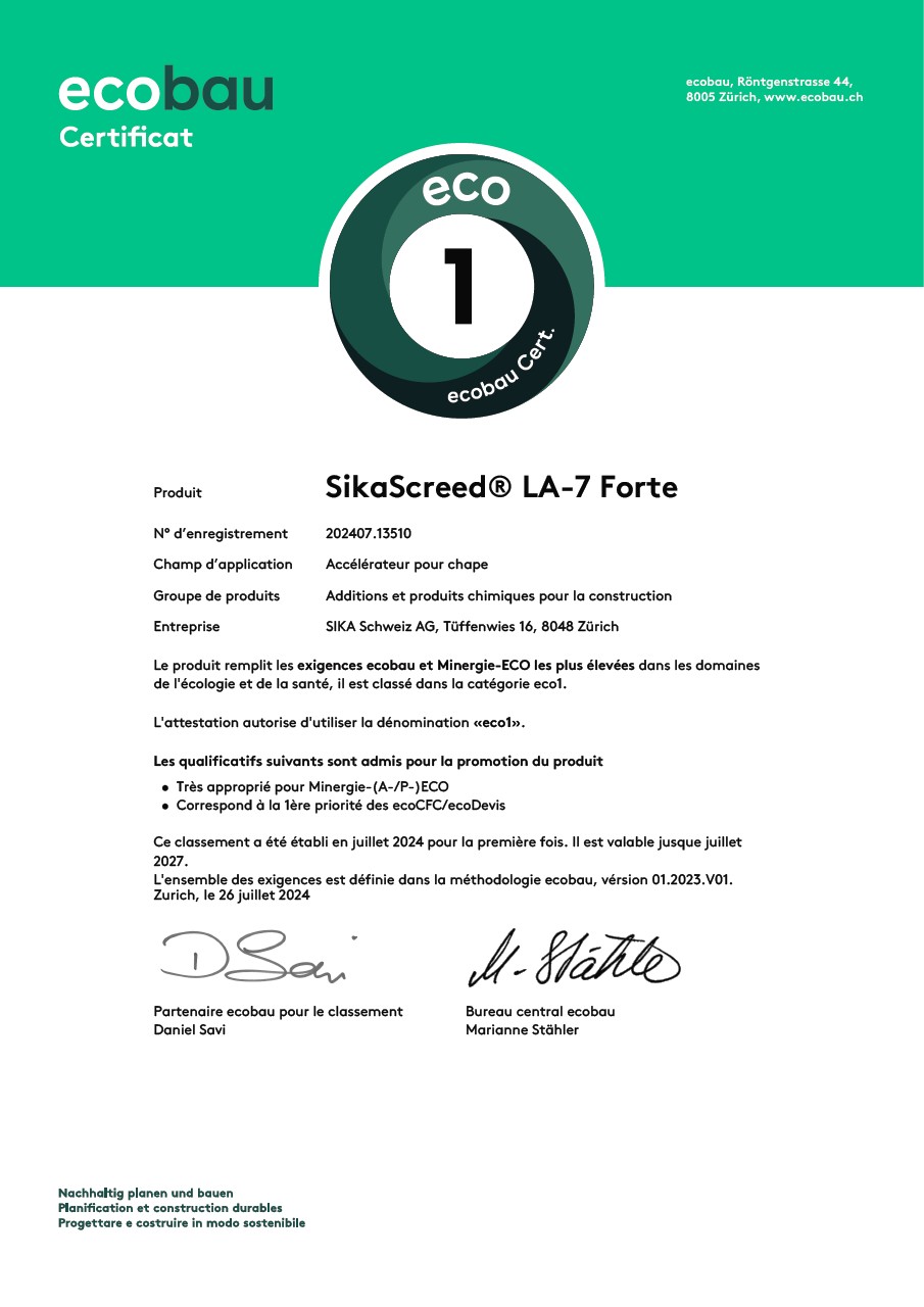 SikaScreed® LA-7 Forte
