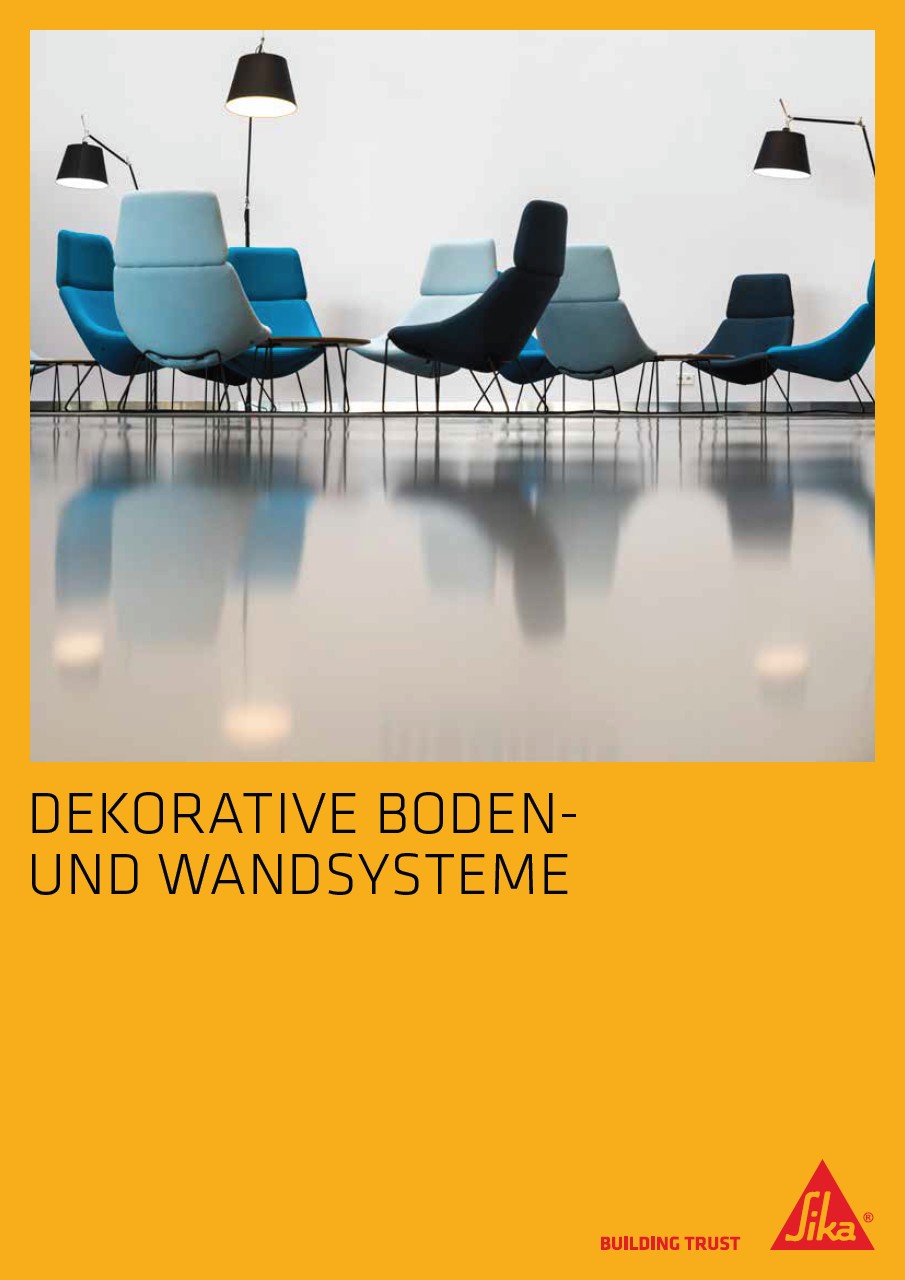 Dekorative Boden- und Wandbeschichtungen
