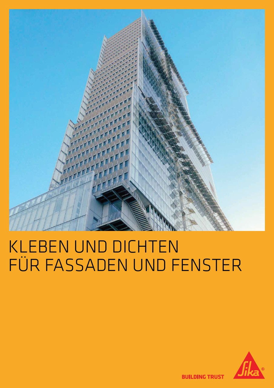 Sika FFI Kleben und Dichten für Fassaden und Fenster