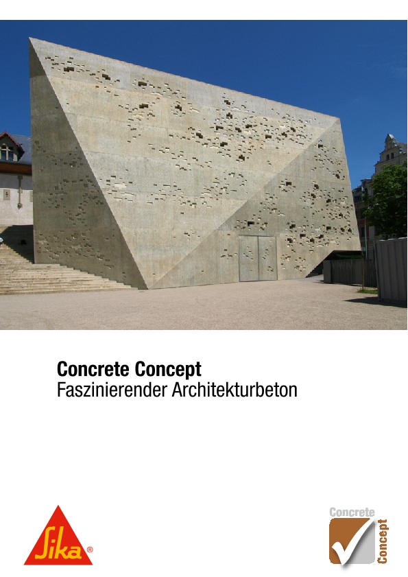 Concrete Concept - Faszinierender Architekturbeton