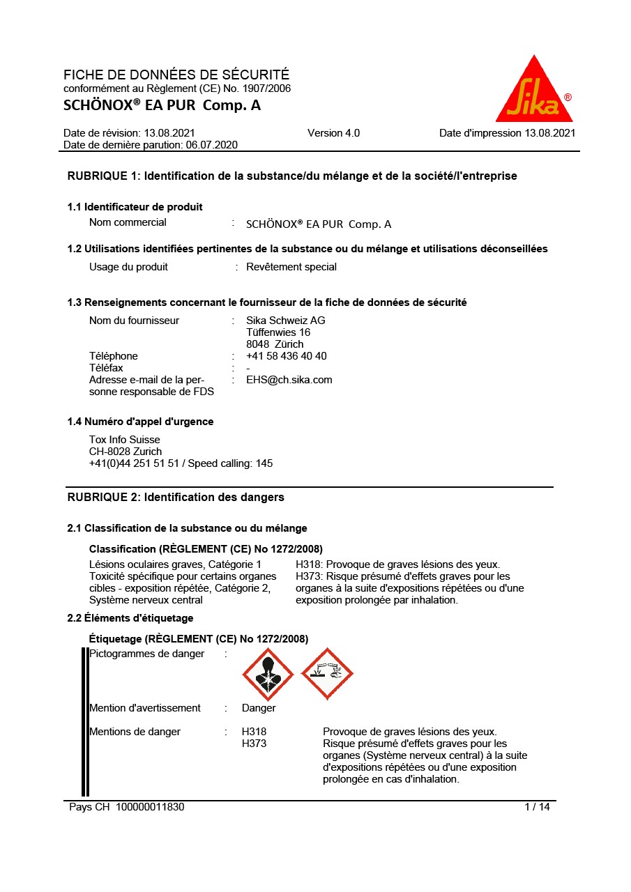 SCHÖNOX® EA PUR (A)