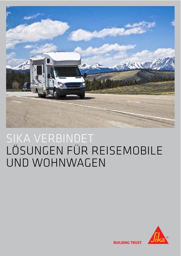 Sika verbindet - Lösungen für Reisemobile und Wohnwagen