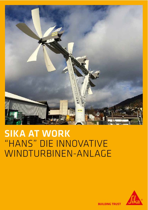 «Hans» - Die innovative Windturbinen-Anlage