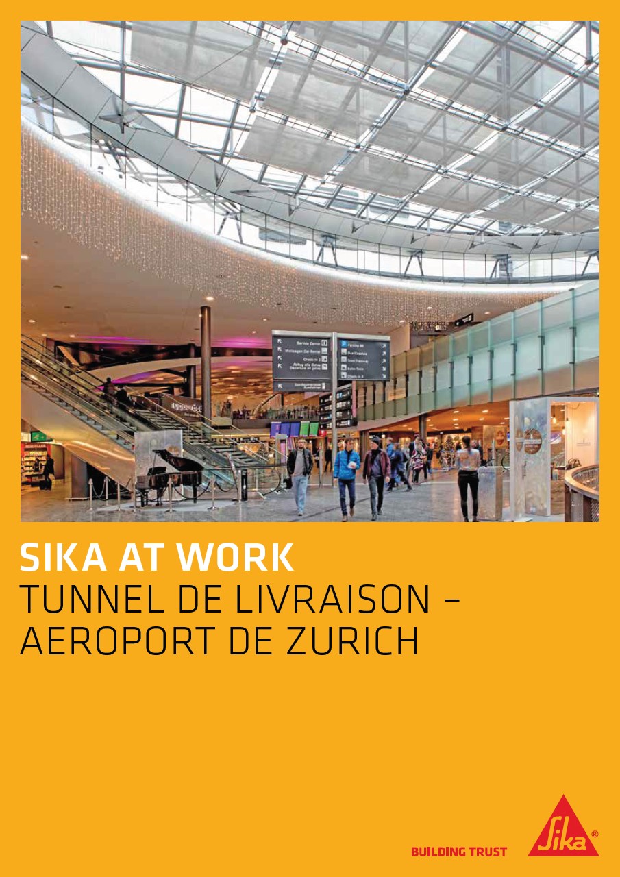 Aeroport de Zurich, Tunnel de livraison - 2017