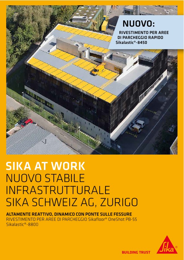 Nuovo stabile infrastrutturale Sika Schweiz AG, Zurigo