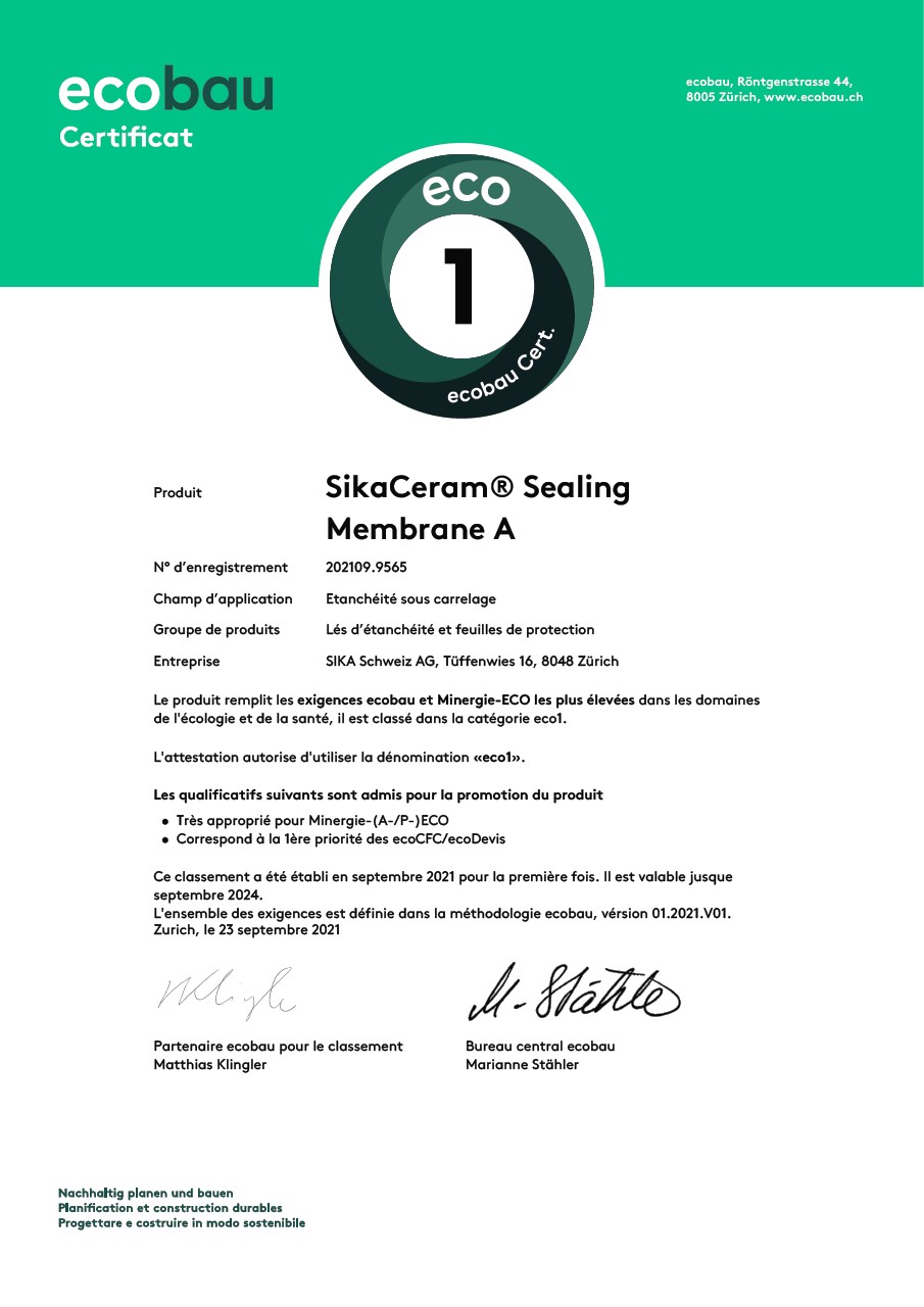 SikaCeram® Sealing Membrane A
