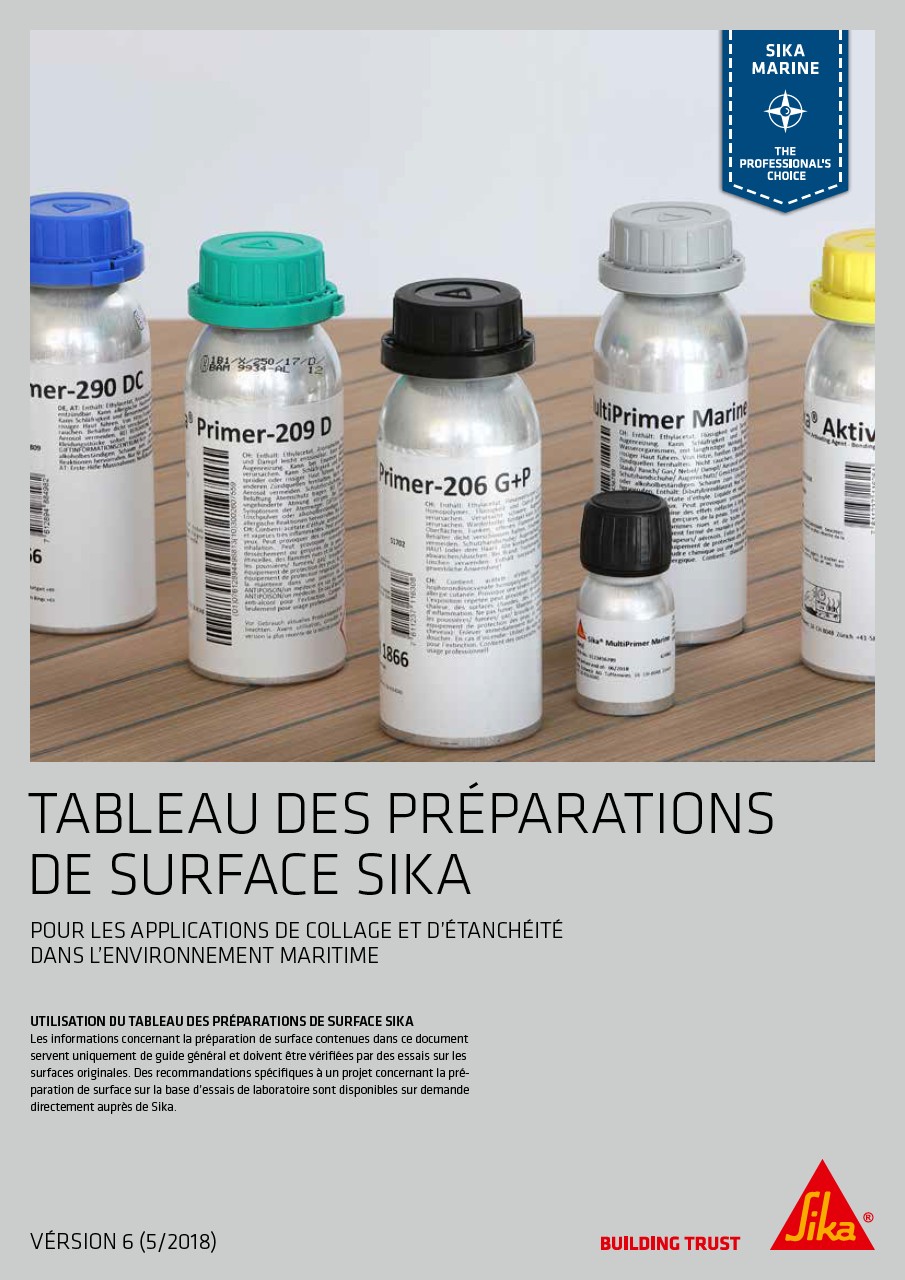 Guide des préparations Marine