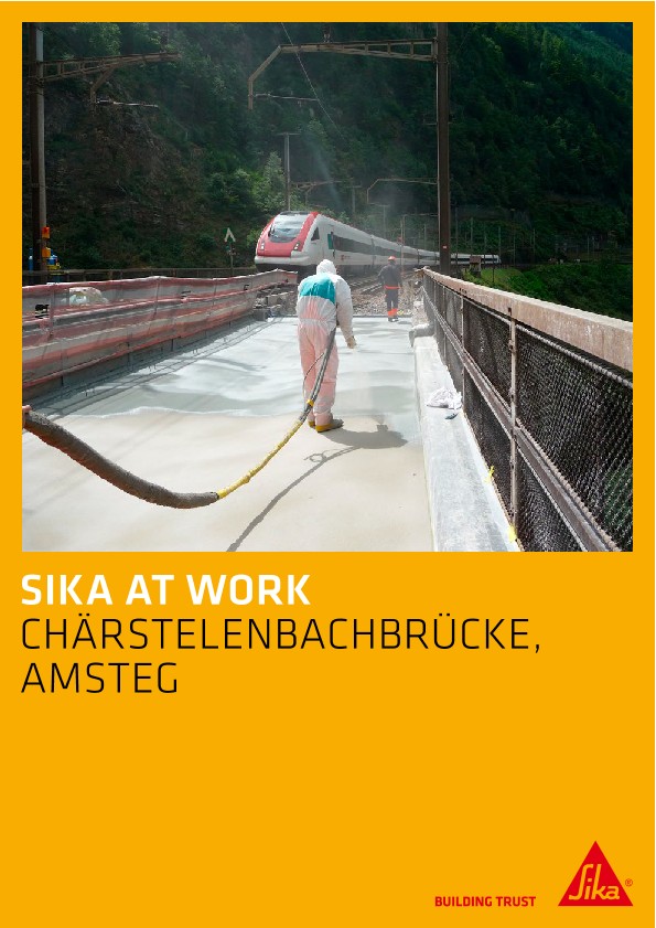 Instandsetzung Chärstelenbachbrücke