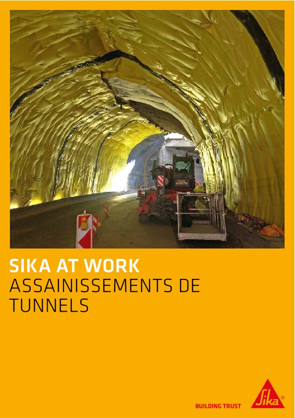 Assainissement de tunnels