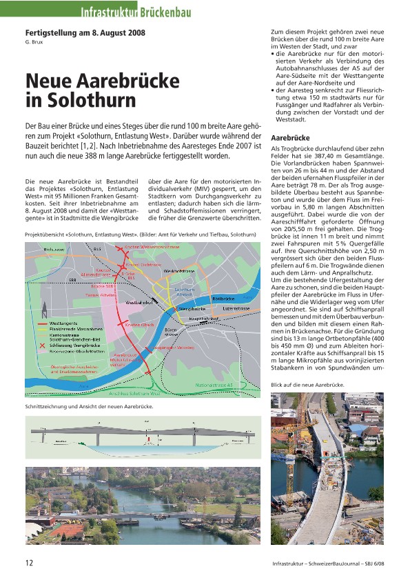 Aarebrücke Solothurn