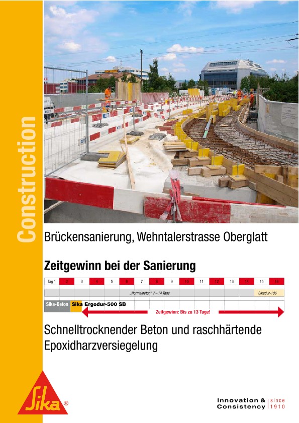 Brückensanierung Wehntalerstrasse, Oberglatt - 2010