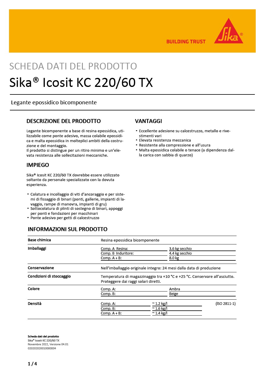Icosit® KC 220/60 TX