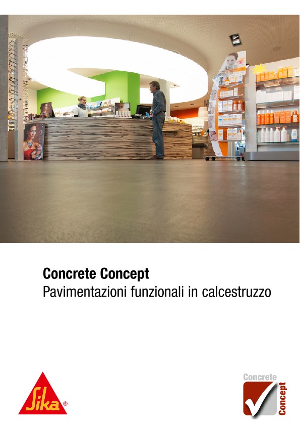 Pavimentazioni funzionali in calcestruzzo