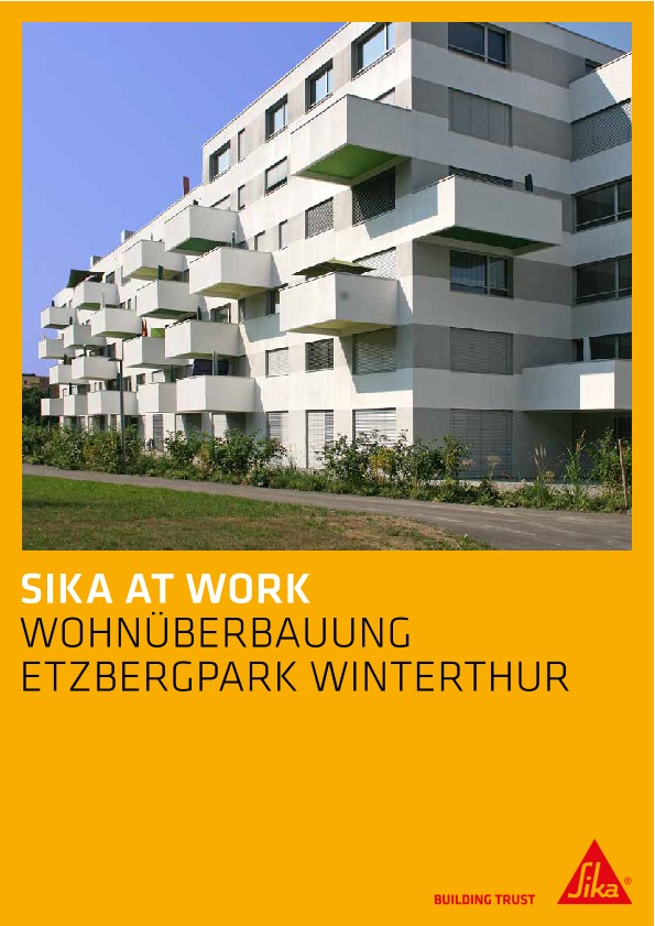 Wohnüberbauung Etzbergpark Winterthur