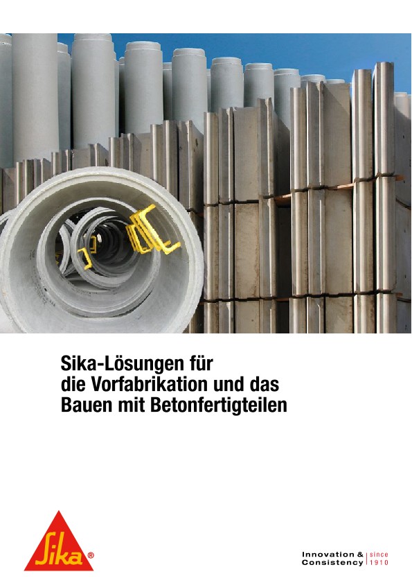 Beton Vorfabrikation - Sika Schweiz AG
