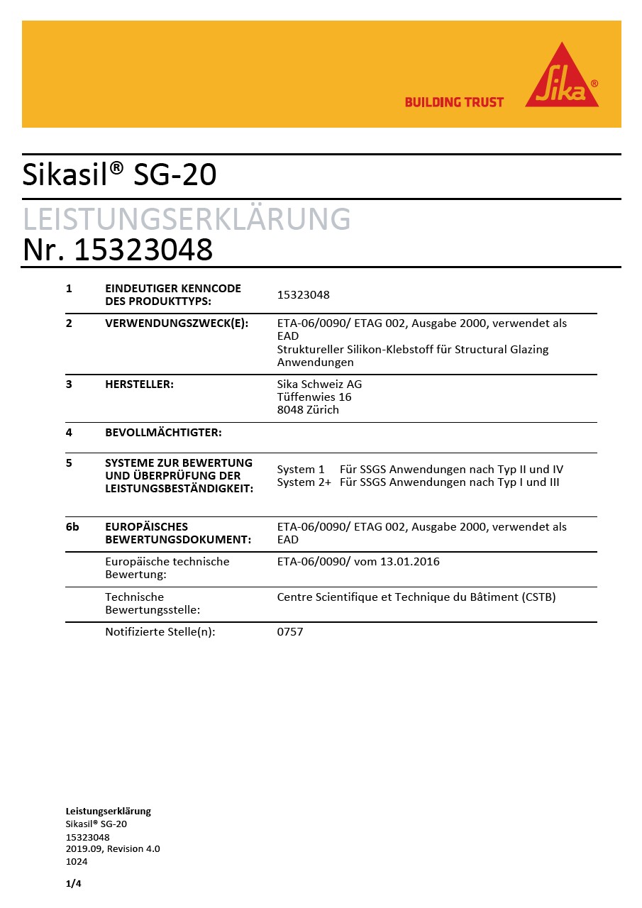 Sikasil® SG-20