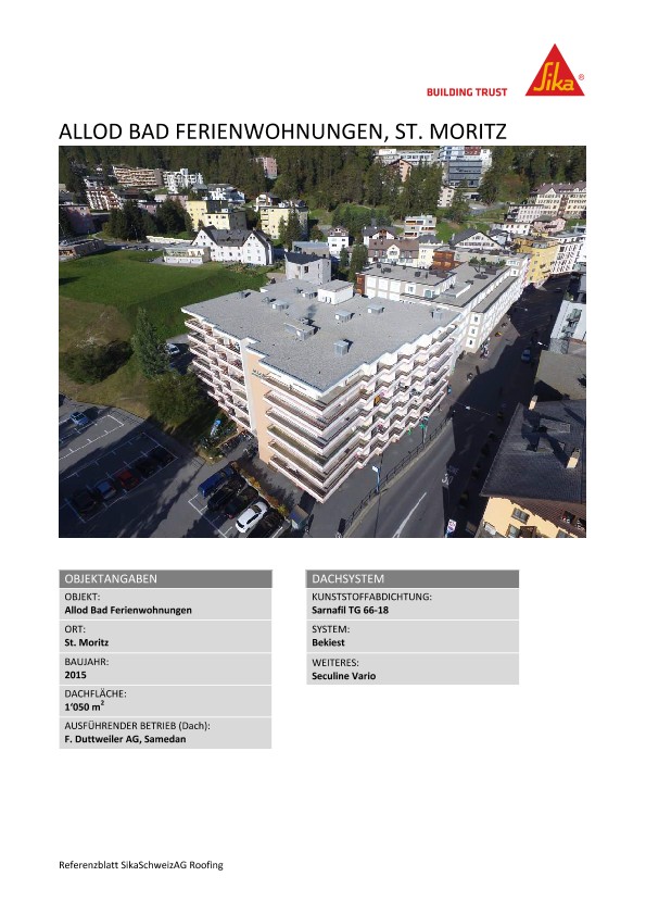 Allod Bad Ferienwohnungen, St. Moritz