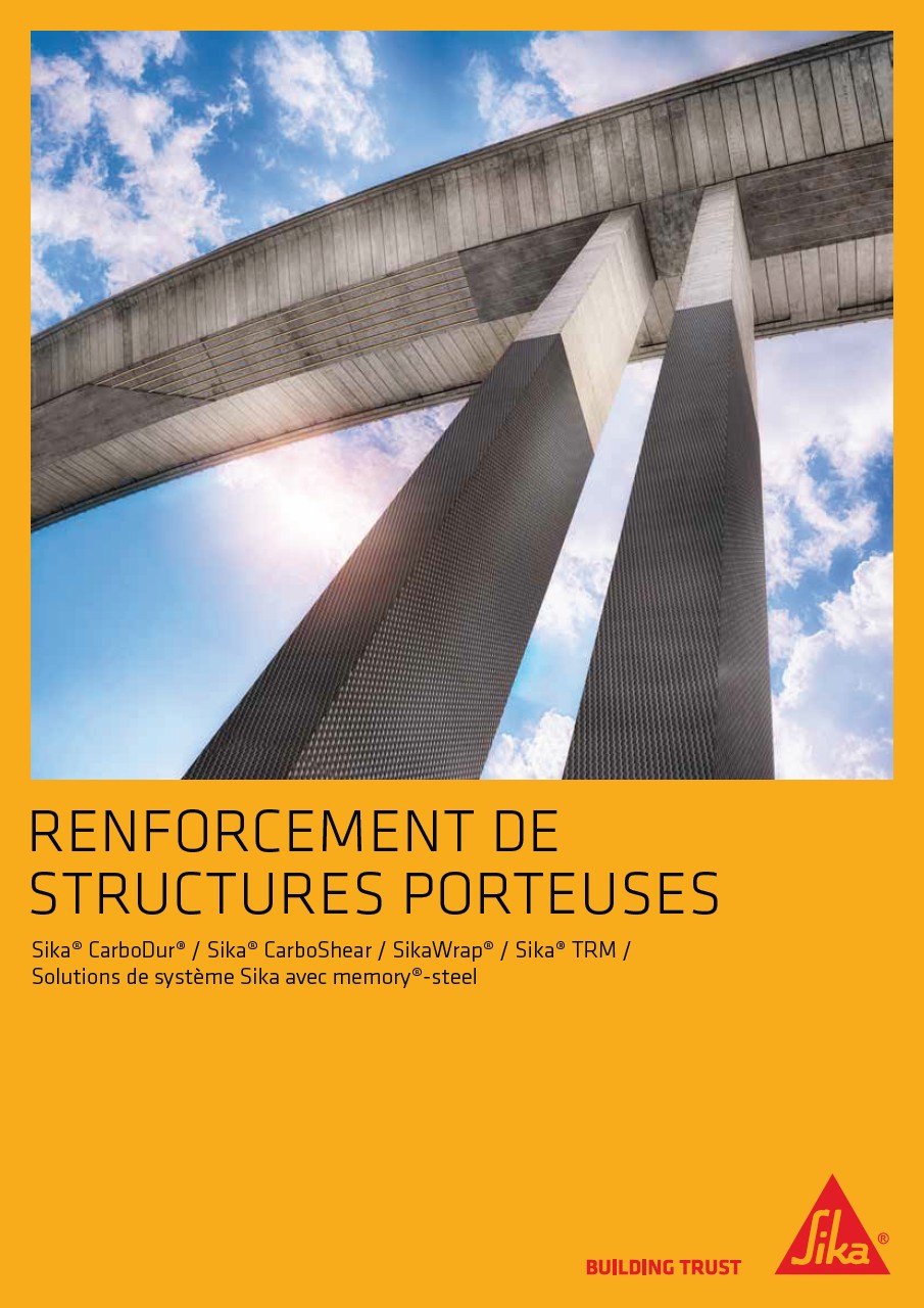Renforcements d'ouvrages - Sika®CarboDur® et SikaWrap®