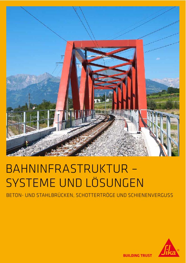 Bahninfrastruktur – Systeme und Lösungen