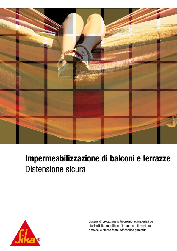 Impermeabilizzazione di balconi e terrazze
