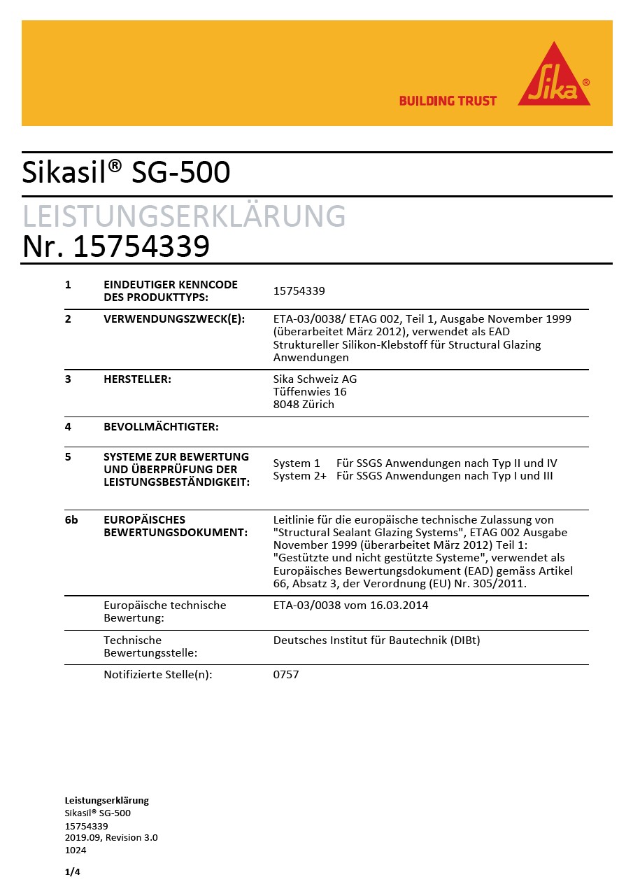 Sikasil® SG-500
