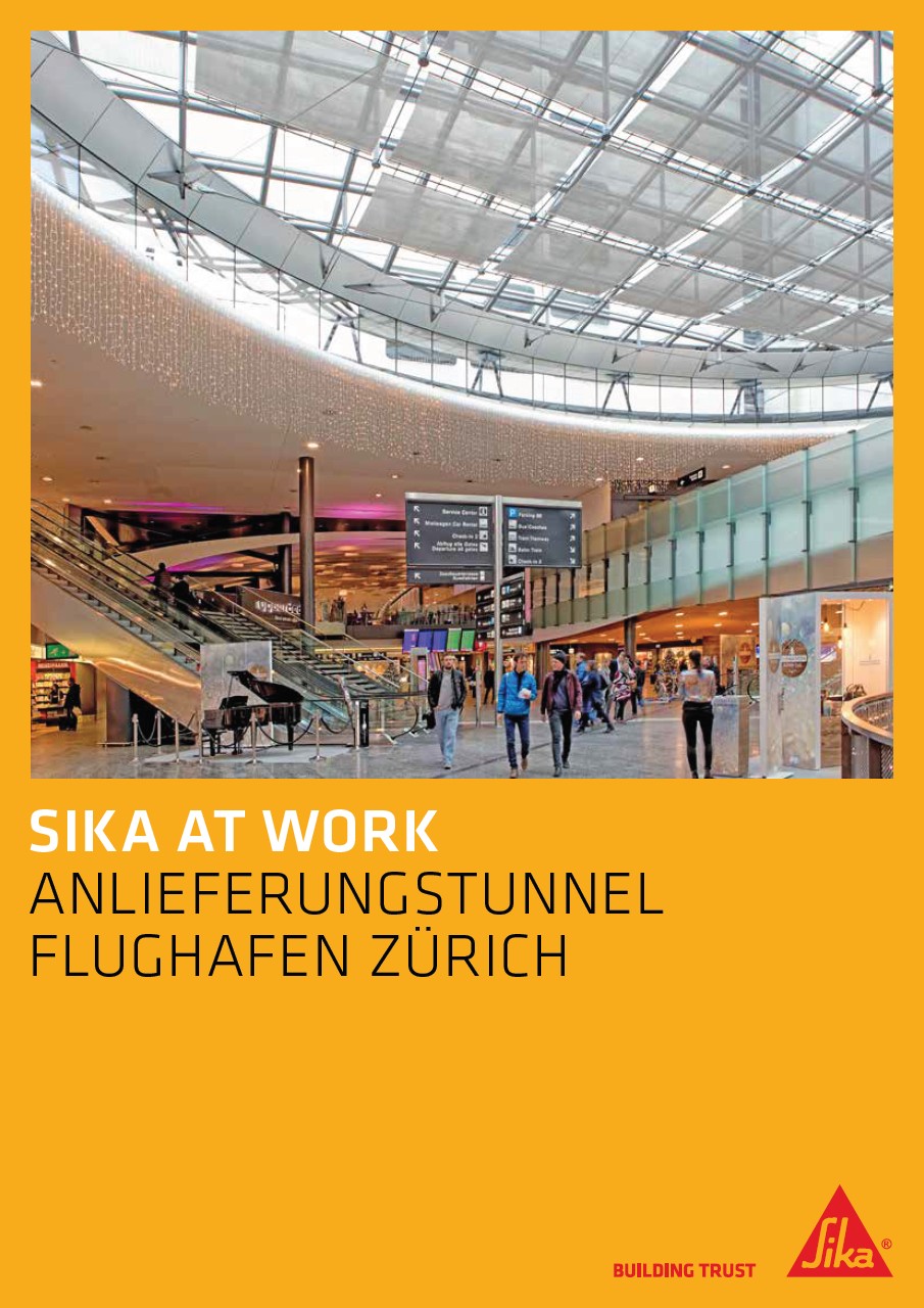 Airport Zürich - Anlieferungstunnel