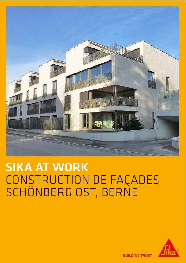 Construction de façades Schönberg Ost, Berne