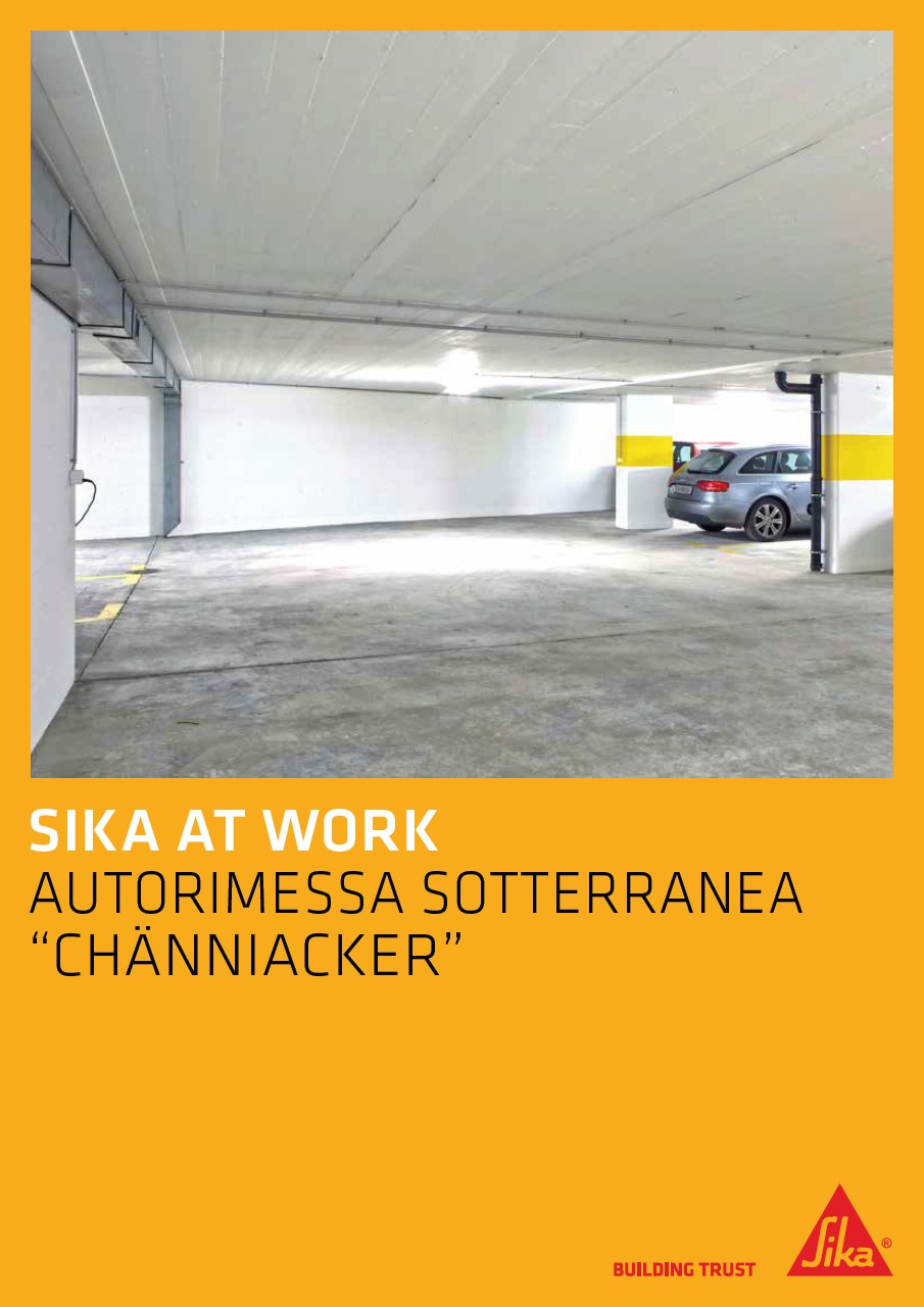 Autorimessa sotterranea “Chänniacker”