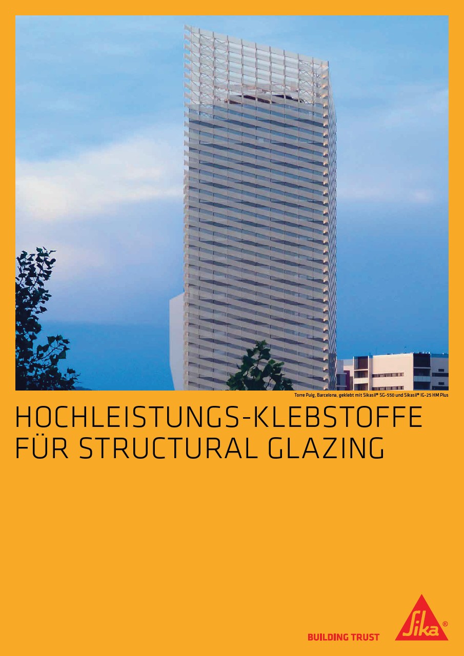 Von einem anderen Stern - Hochleistungs-Klebstoffe für Structural Glazing