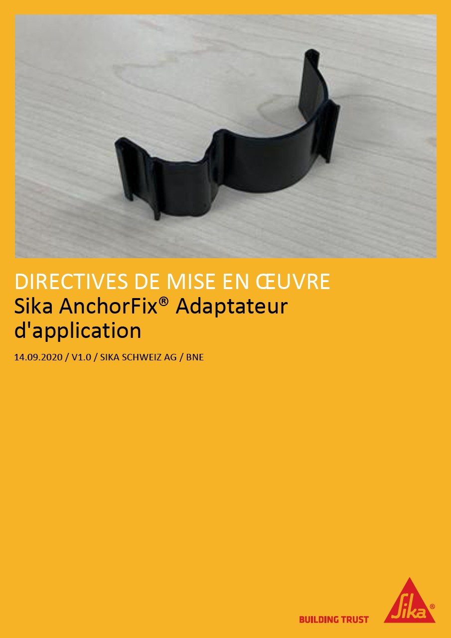 Sika AnchorFix® Adaptateur d'application
