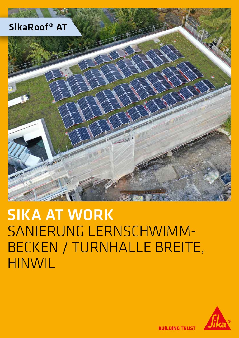 Hinwil, Sanierung Lernschwimmbecken/Turnhalle «Breite» - 2020