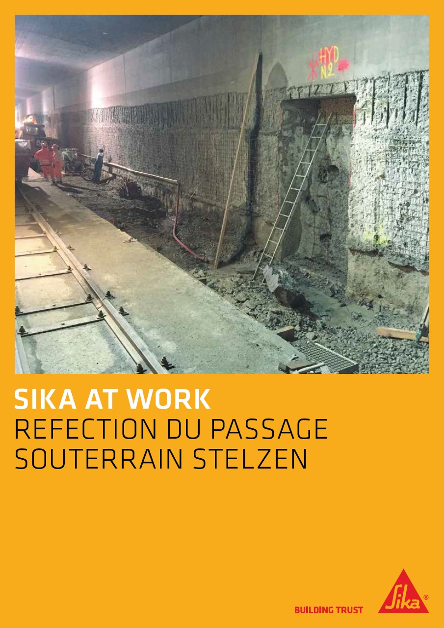 Refection du passage souterrain Stelzen