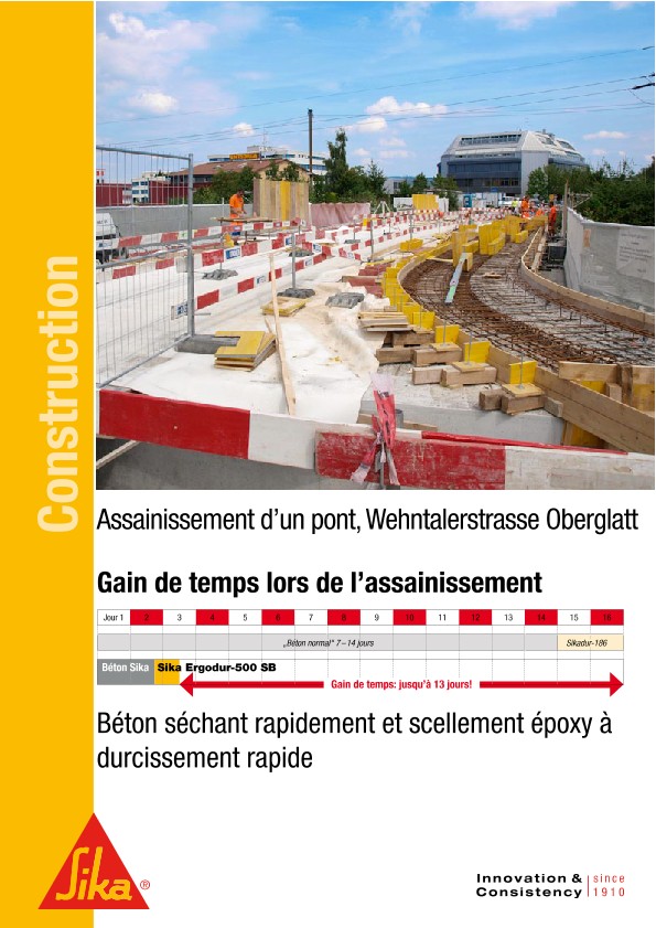 Oberglatt - Assainissement d’un pont