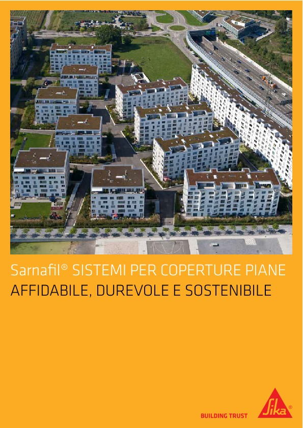 Sarnafil Sistemi per coperture piane