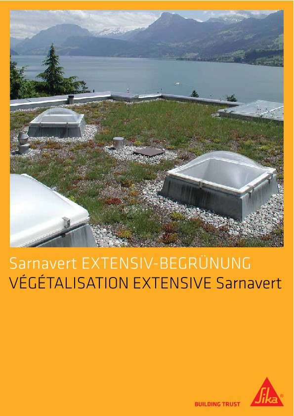 Sarnavert Extensiv-Begrünung