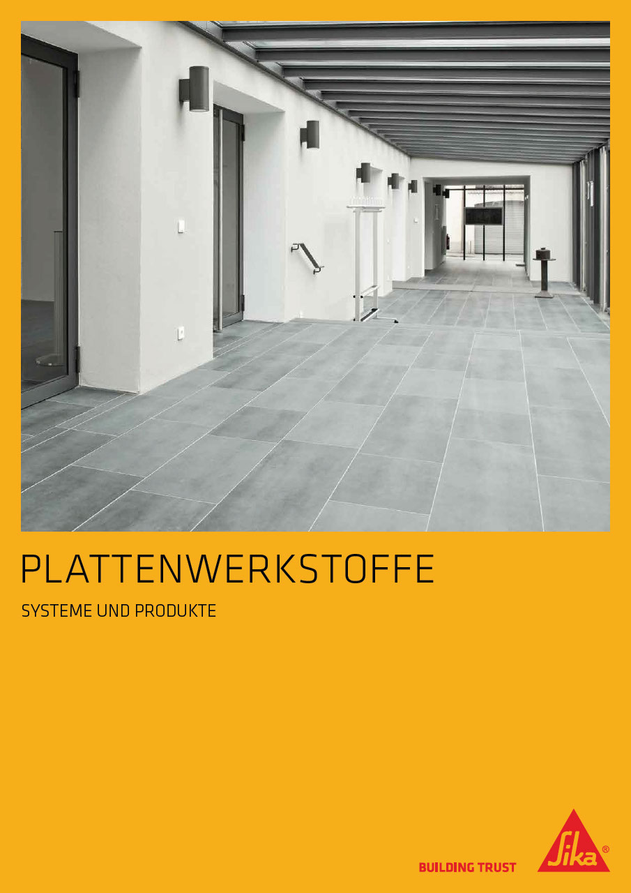 Plattenwerkstoffe - Systeme und Produkte