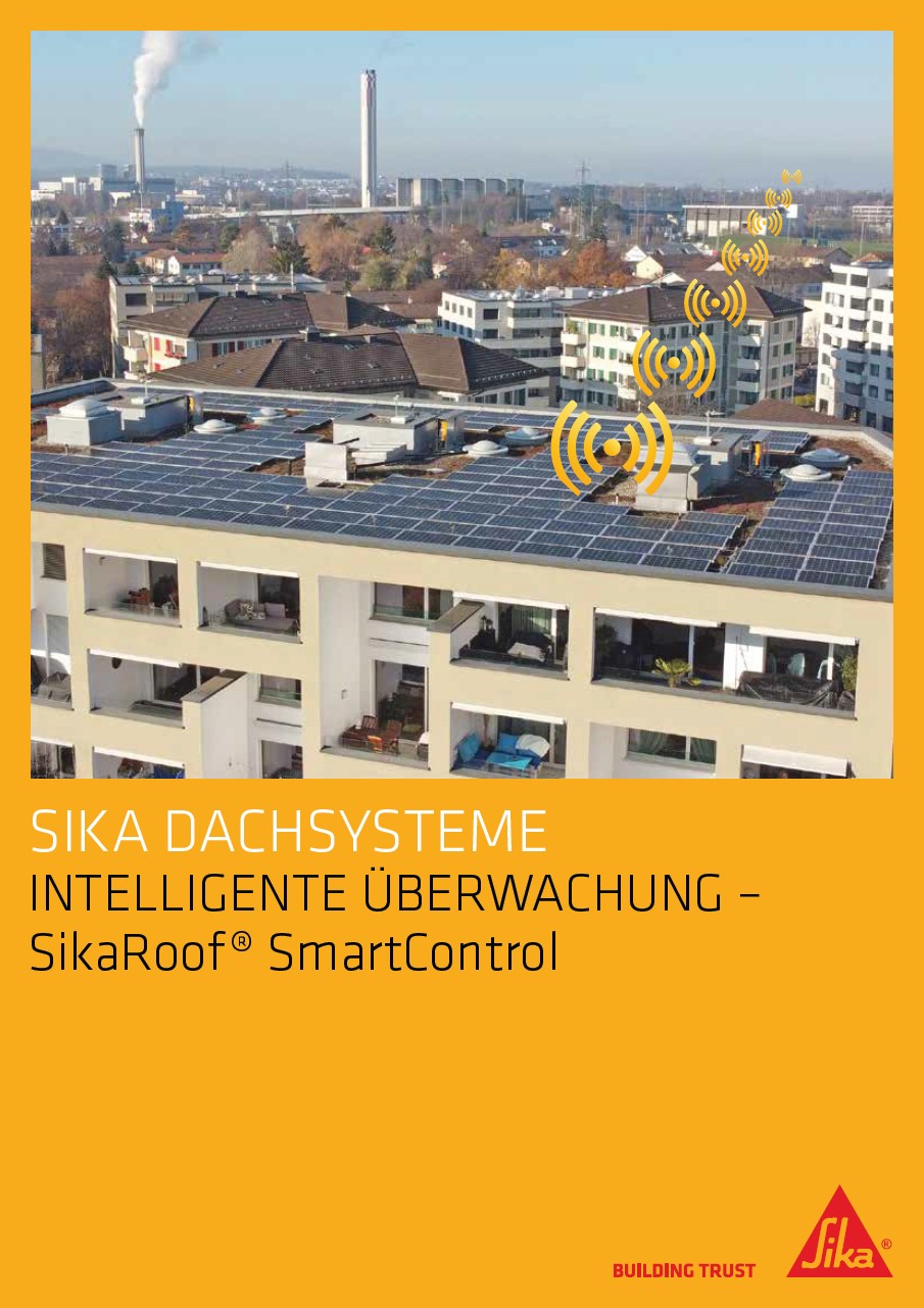 SikaRoof SmartControl - die intelligente Überwachung