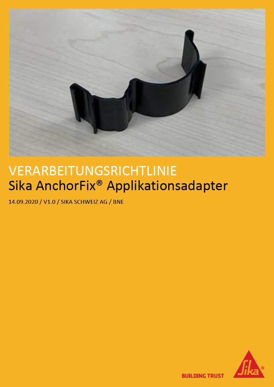 Sika AnchorFix® Applikationsadapter