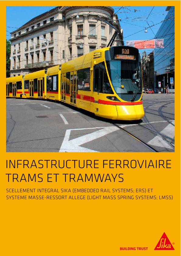 Infrastructure ferroviaire trams et tramways