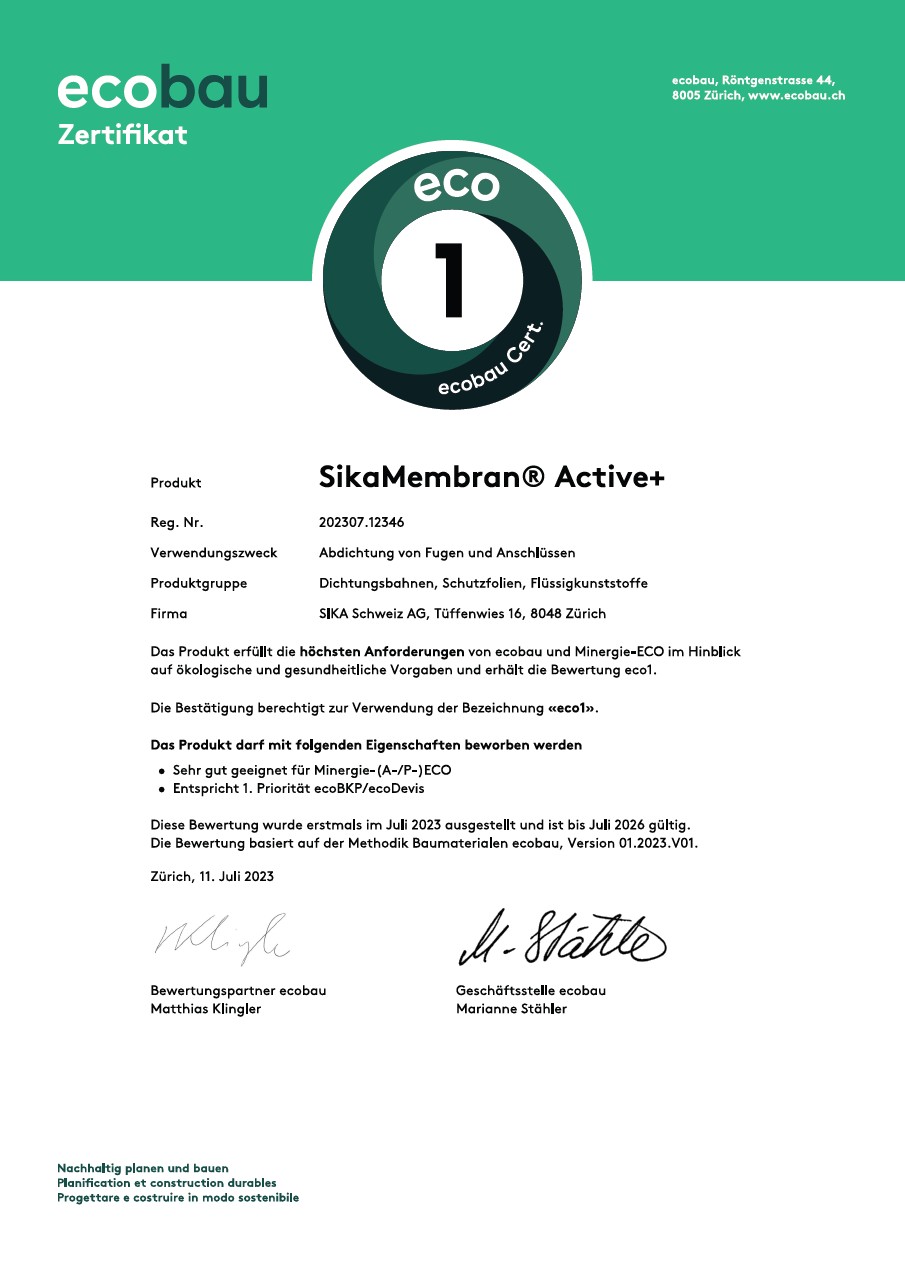 SikaMembran® Active+